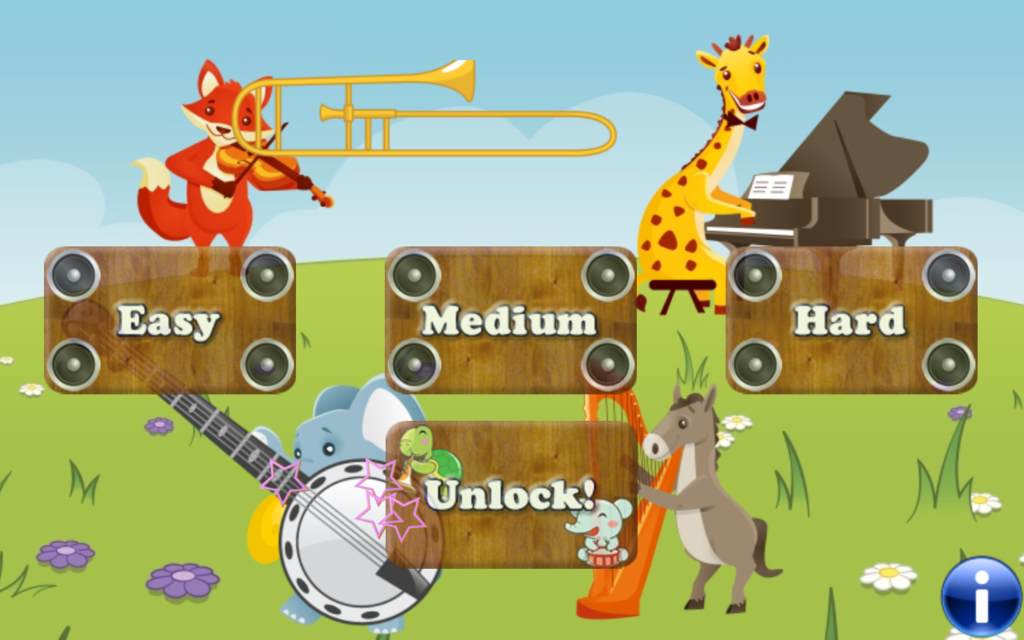 immagine di esempio della risorsa Giochi di musica per bambini (Android)
