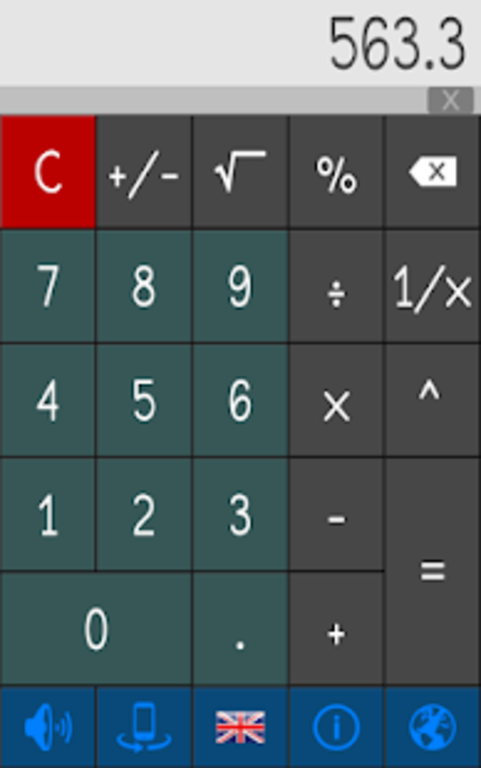 Immagine di esempio della risorsa Calcolatrice Parlante (iOS)