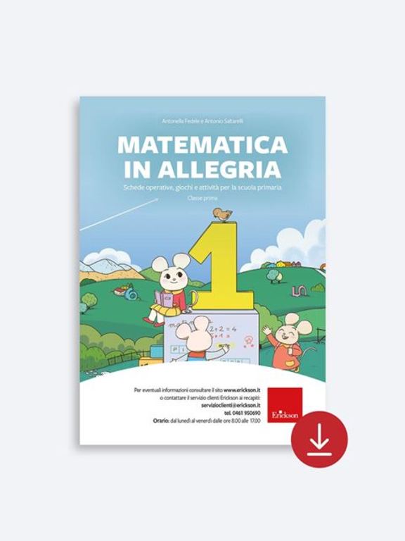 Immagine di esempio della risorsa Matematica in allegria - Classe prima (Libro+Software)