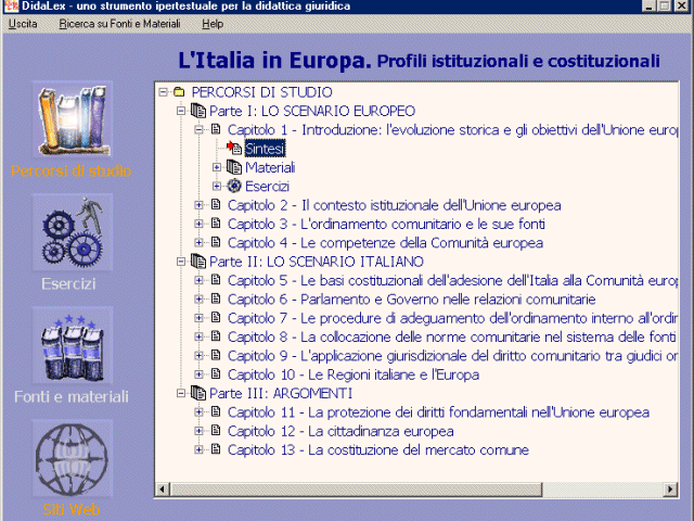 Immagine di esempio della risorsa L'Italia in Europa. Profili istituzionali e costituzionali