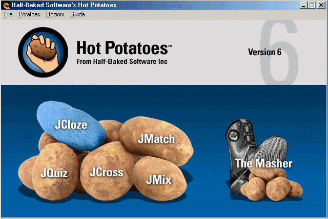 Immagine di esempio della risorsa Hot Potatoes