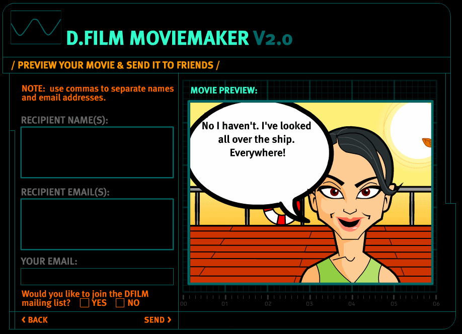 Immagine di esempio della risorsa D.Film Moviemaker V2.0