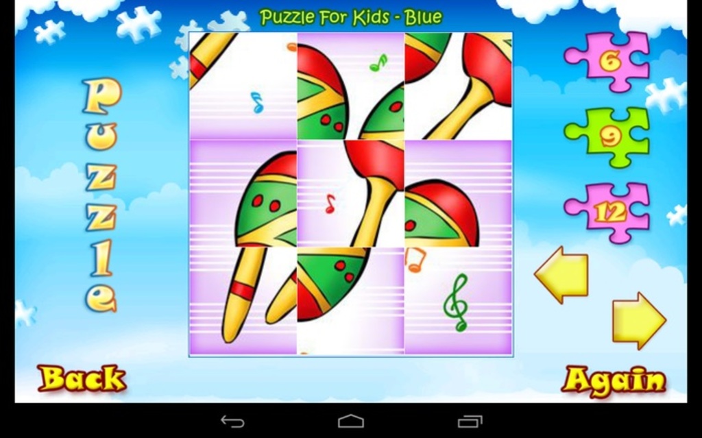 Immagine di esempio della risorsa 1 2 3 Kids Fun Puzzle Blue (IOS)