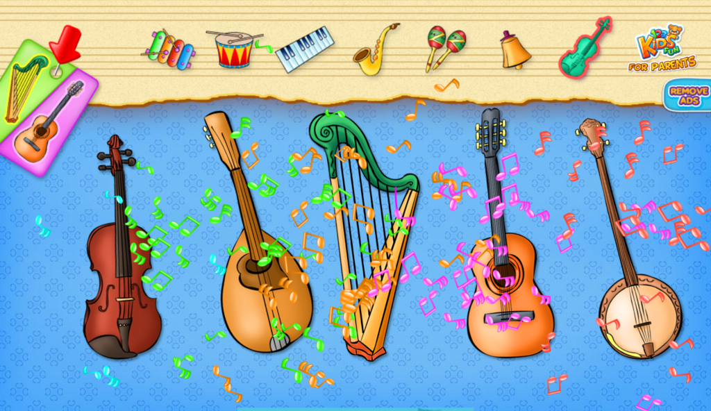 Immagine di esempio della risorsa 1 2 3 Kids Fun Music (Windows)