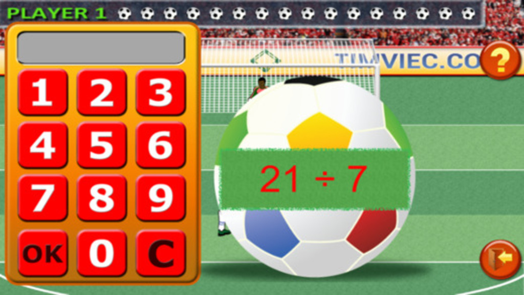 Immagine di esempio della risorsa Soccer Math Game (Android)
