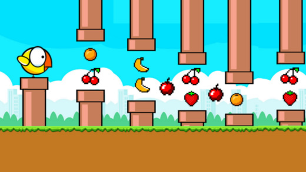Immagine di esempio della risorsa Flappy Bird Doodle: Adventure of splashy wings