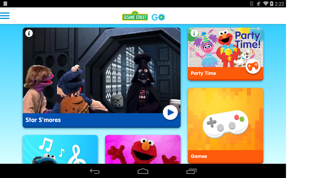 Immagine di esempio della risorsa Sesame street Go (Android)