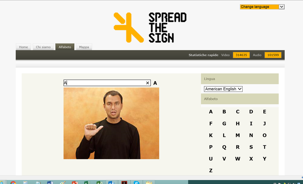 Immagine di esempio della risorsa Spread the sign (web)