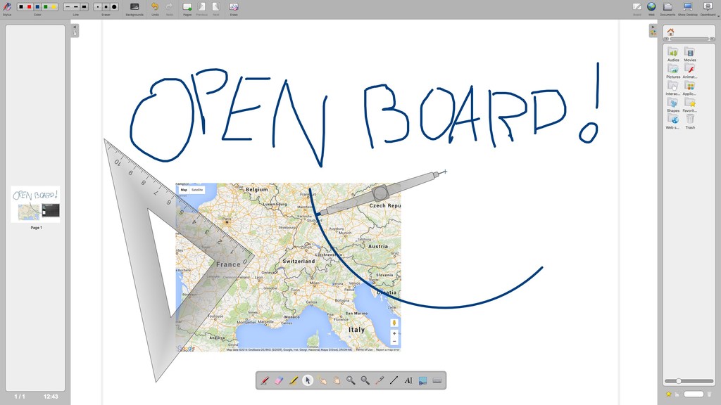 Immagine di esempio della risorsa OpenBoard