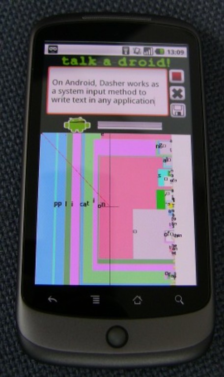 Immagine di esempio della risorsa Dasher ver. Android