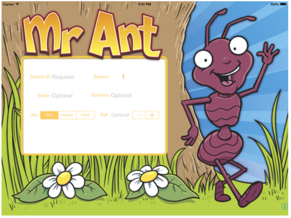 Immagine di esempio della risorsa Mr Ant (iOS)