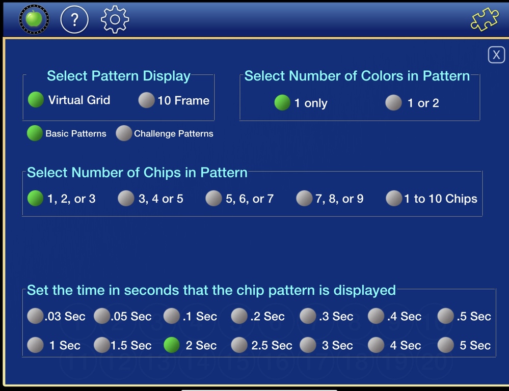 immagine di esempio della risorsa Pattern Sets (IOS)