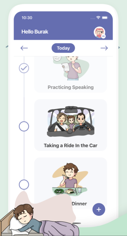 Immagine di esempio della risorsa Wingo - Daily Planner for Kids (Android)