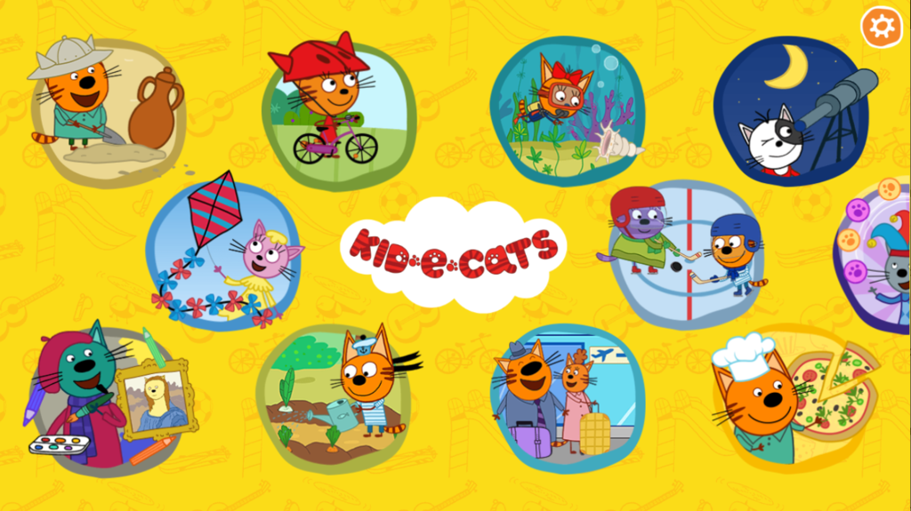 Immagine di esempio della risorsa Kid-E-Cats. Giochi educativi (Android)