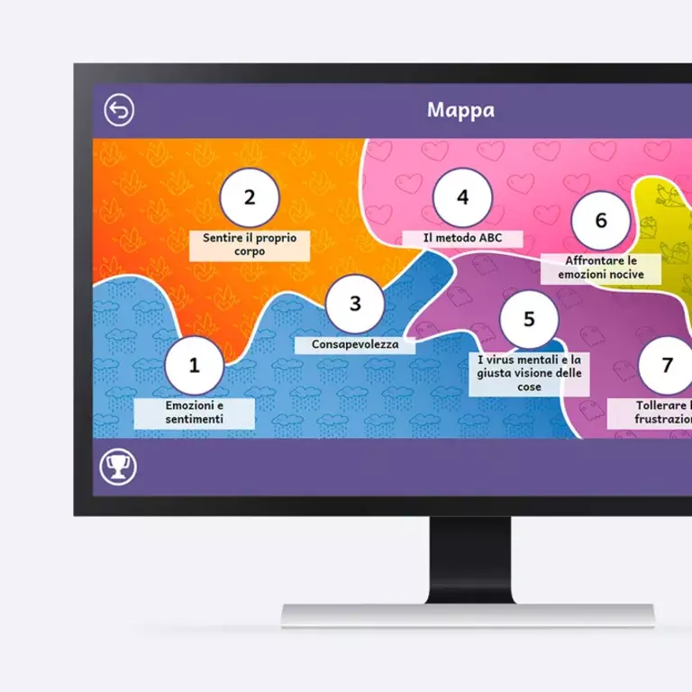 Immagine di esempio della risorsa L'ABC delle mie emozioni - 8-13 anni (web app)