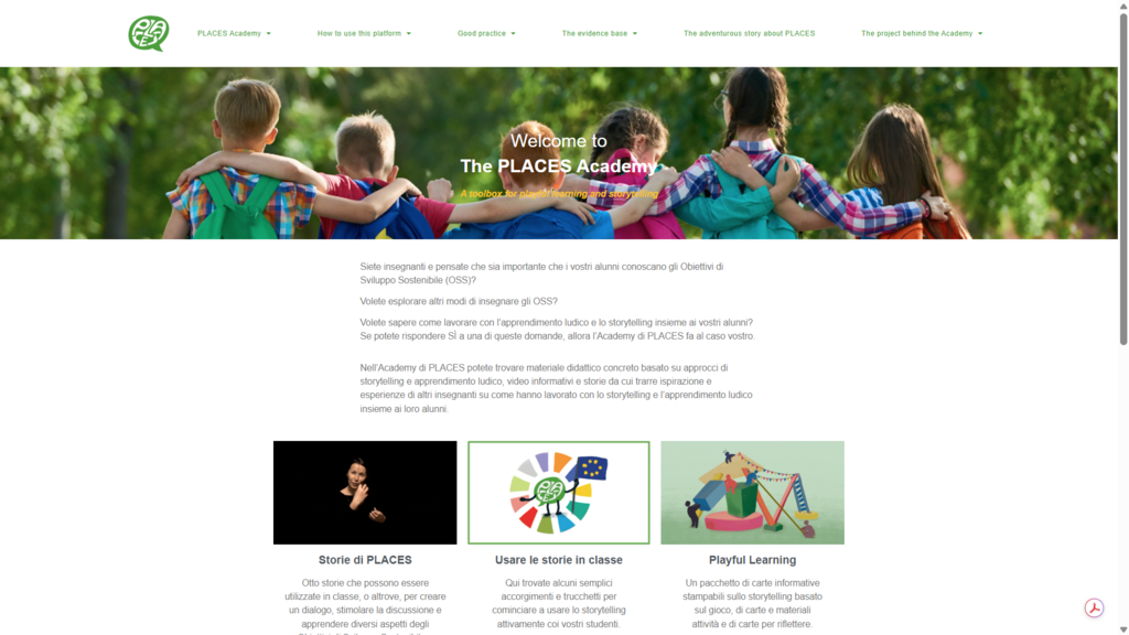 immagine di esempio della risorsa PLACES Academy - The Italian Academy