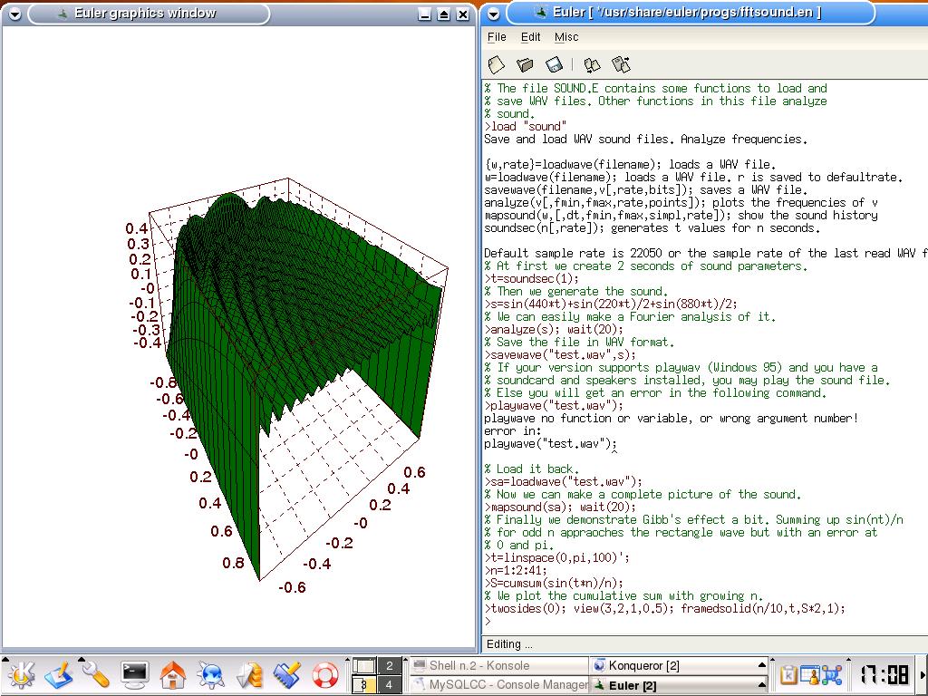 Immagine di esempio della risorsa Euler ver. GNU/Linux