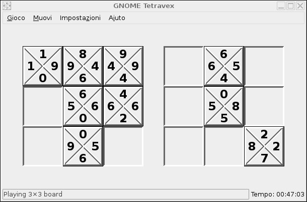 Immagine di esempio della risorsa Gnome Tetravex