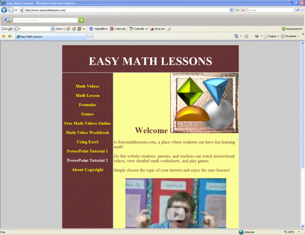 immagine di esempio della risorsa Easy Math Lessons