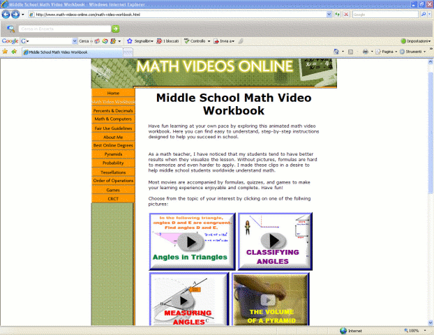 Immagine di esempio della risorsa Easy Math Lessons